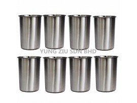 (8PCS/BOX)STAINLESS STEEL CUP7*10CM